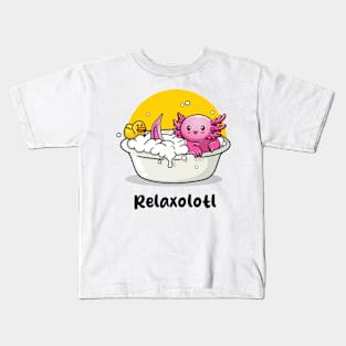 Relaxoltl (on light colors) Kids T-Shirt